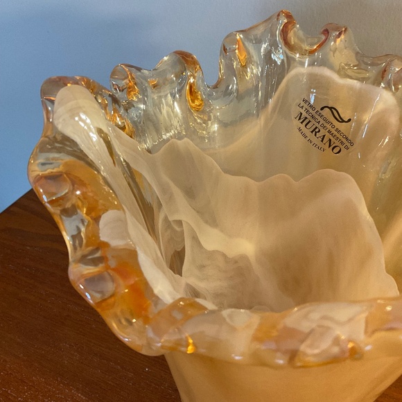 Murano-style Art Glass Vase by Tammaro Home - Handmade in Italy - Picture 10 of 16